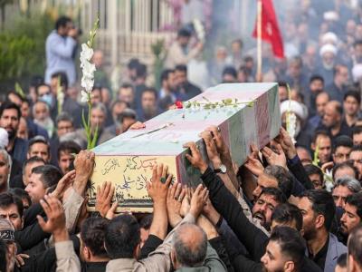 تشییع پیکر شهید «امیرحسین صفادوست» در بهار