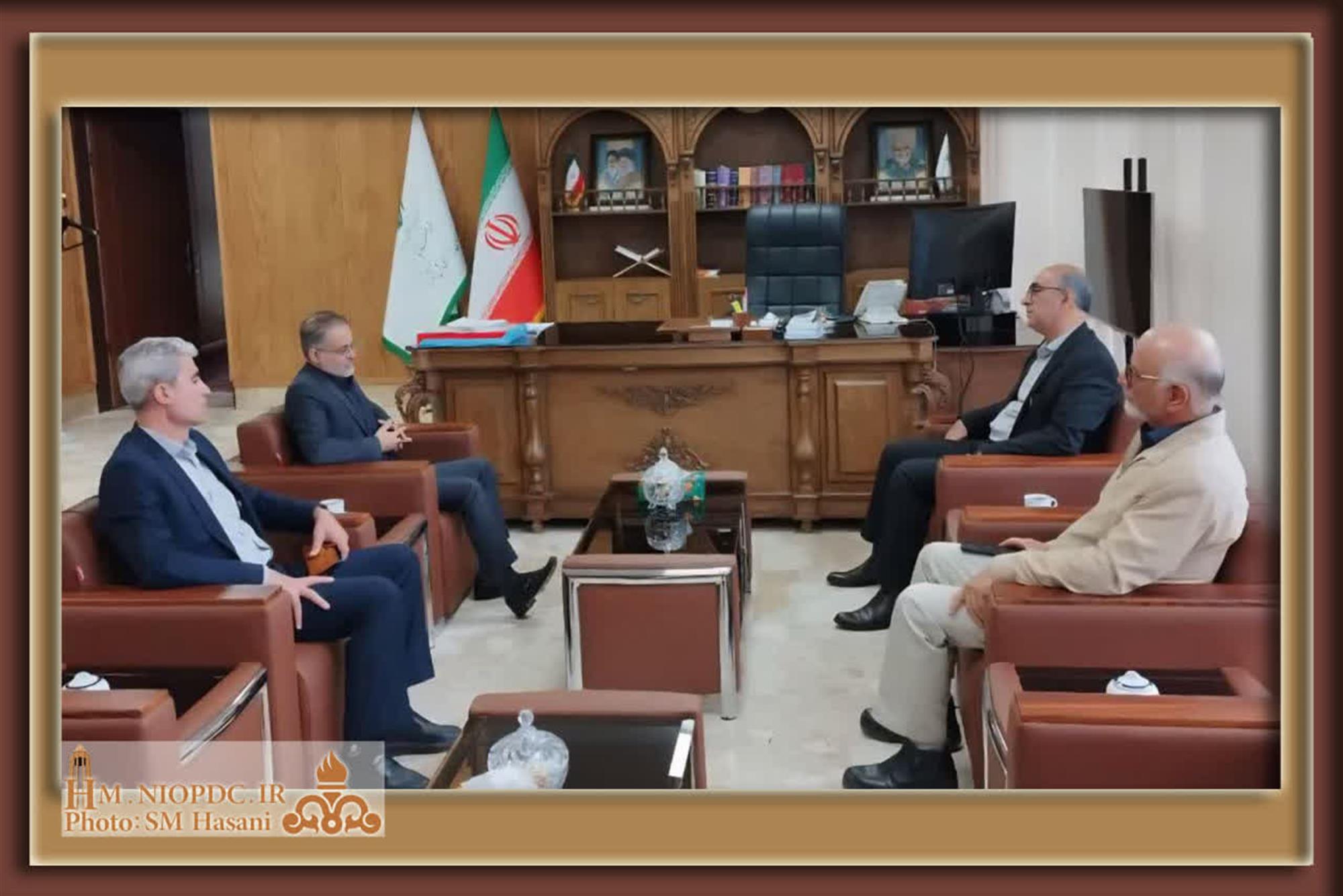 دیدار مدیر شرکت پخش فرآورده‌های نفتی همدان با ریاست سازمان بازرسی استان
