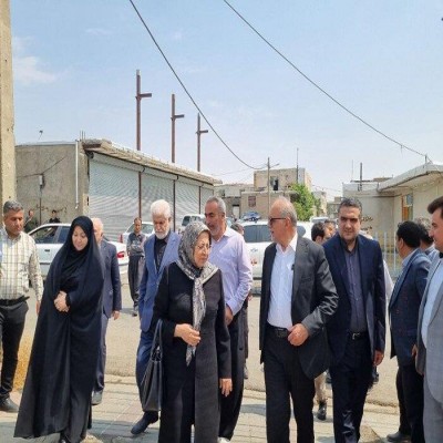 بازدید اعضای کمیسیون بهداشت مجلس از پروژه کلینیک تأمین اجتماعی دهگلان