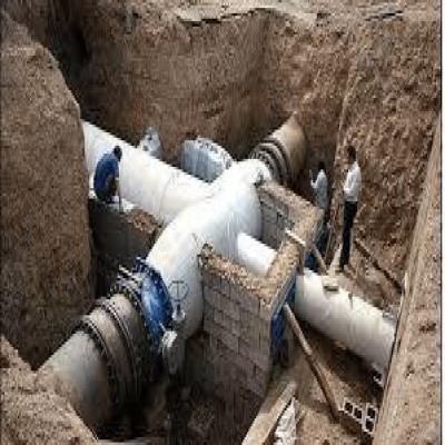 پیشرفت 70 درصدی خط انتقال فاضلاب لالجین
