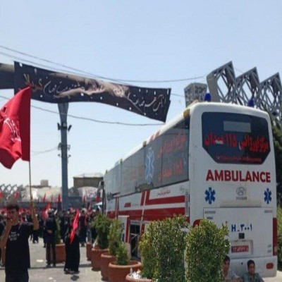 گروه‌های درمانی اورژانس همدان به مشهد مقدس اعزام شدند